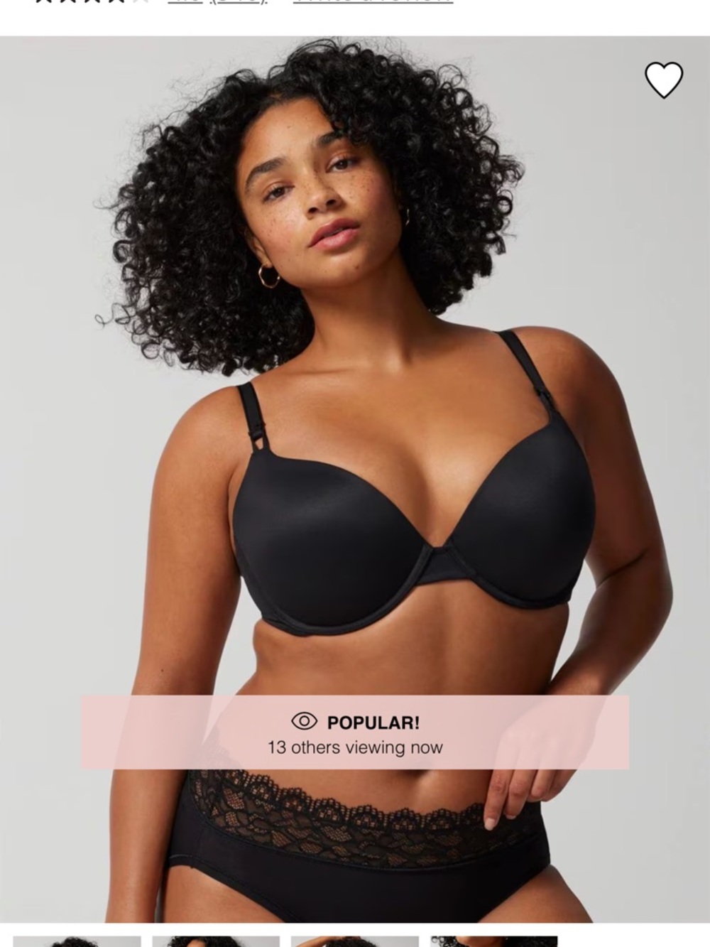 Soma embraceable push up bra 36DD